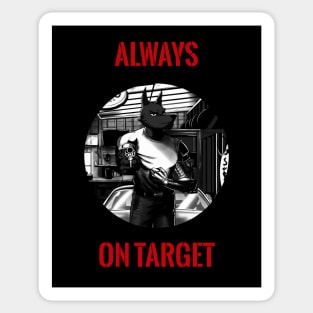 Knox: Always on Target Sticker